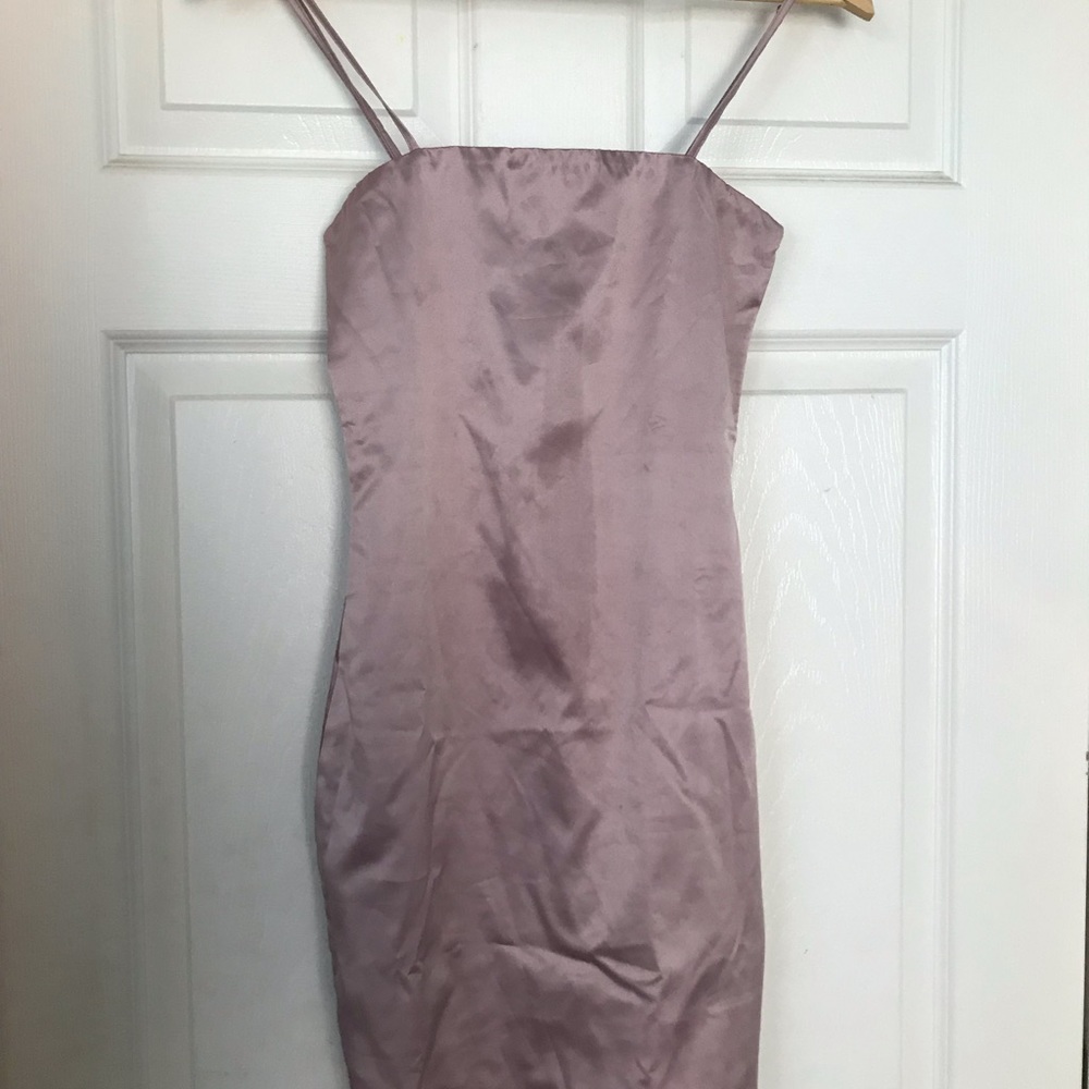 Satin Bodycon Dress